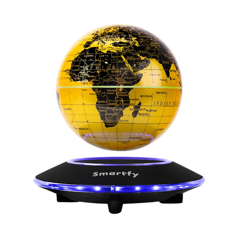 Globo De Levitacion Smartfy Gb01 G 2 V Con Led Bivolt Gold