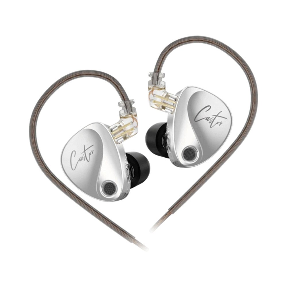 Auricular Retorno Kz Castor Plata