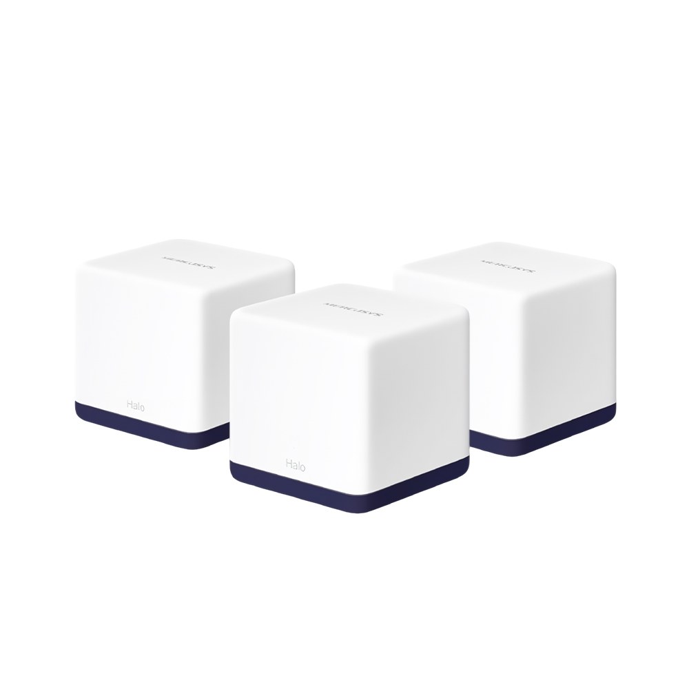 Router Mercusys Halo H50 G Ac1900 Mesh 3 Pack Blanco