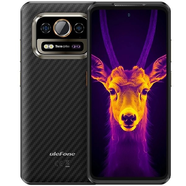 Celular Ulefone Armor 25T Pro NFC Dual SIM de 256GB 8GB RAM de 6.78" 64+50MP 32MP - Frost Black