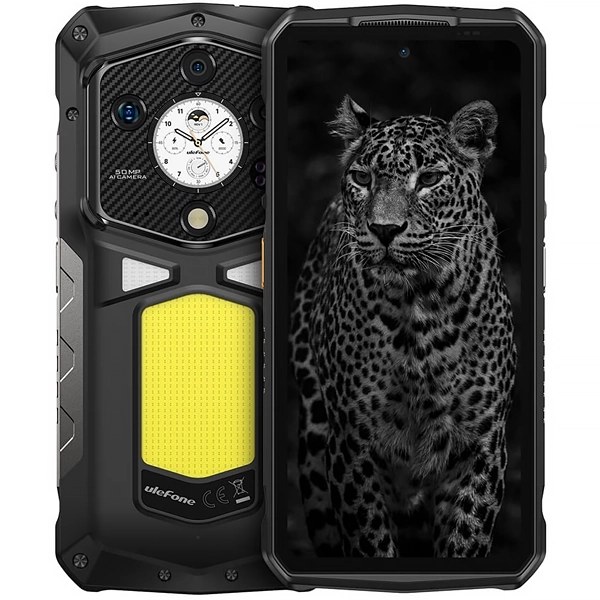 Celular Ulefone Armor 29 Ultra NFC Dual SIM de 1TB 16GB RAM de 6.67" 50+50+64MP 50MP - Marvel Black